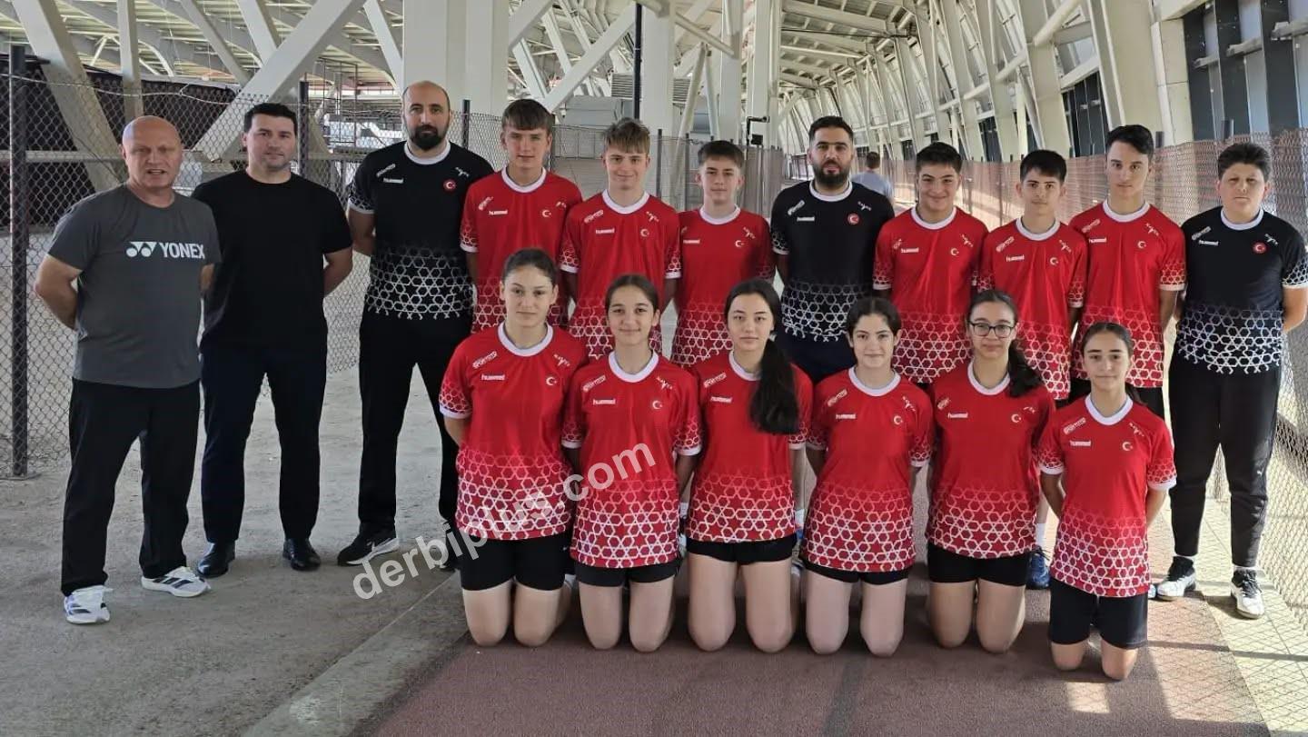 15 Yaş Altı Badminton Milli Takımı Erzincan’da kampa girdi