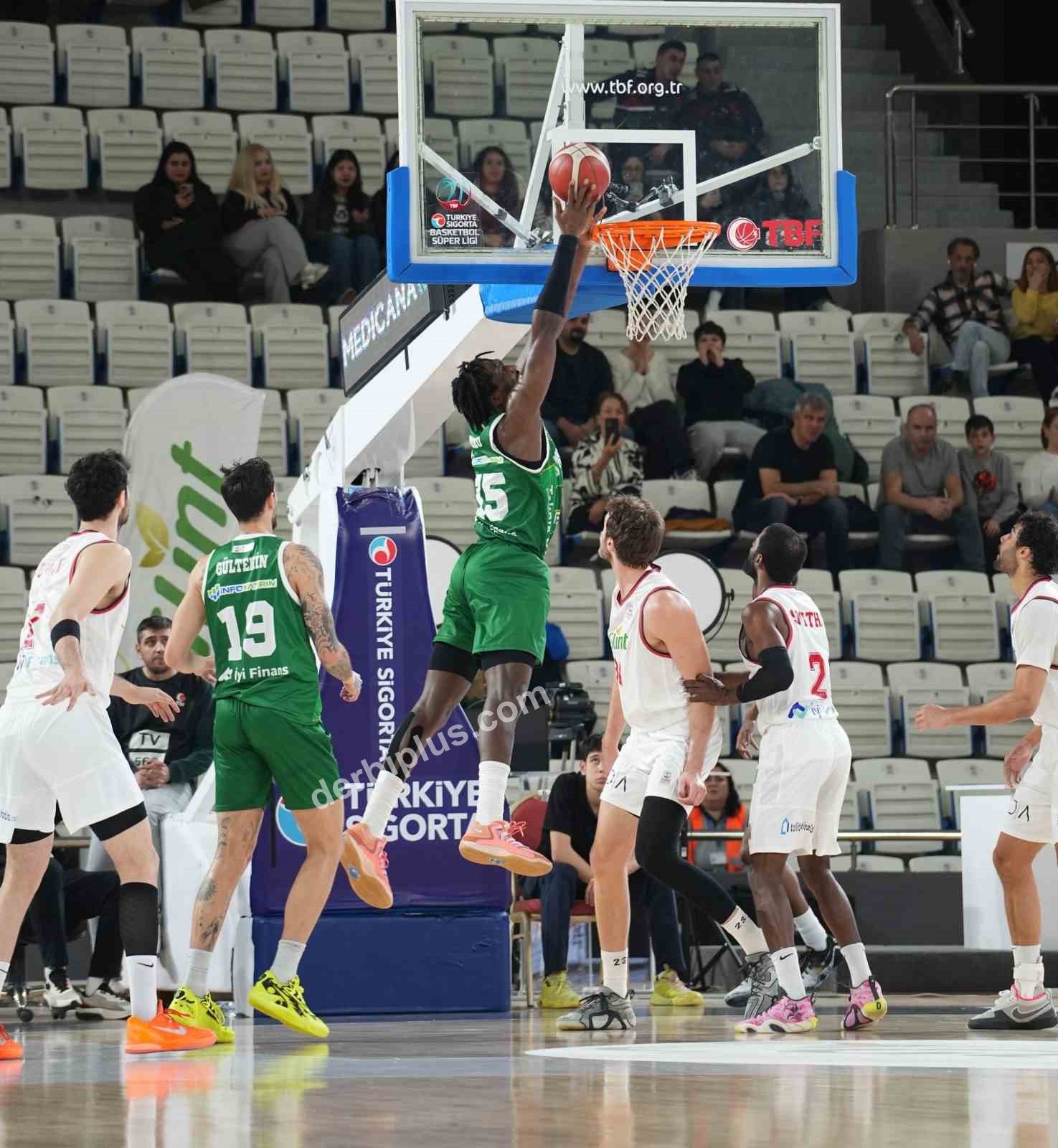 Basketbol Süper Ligi: Manisa Basket: 94 - Bursaspor: 76