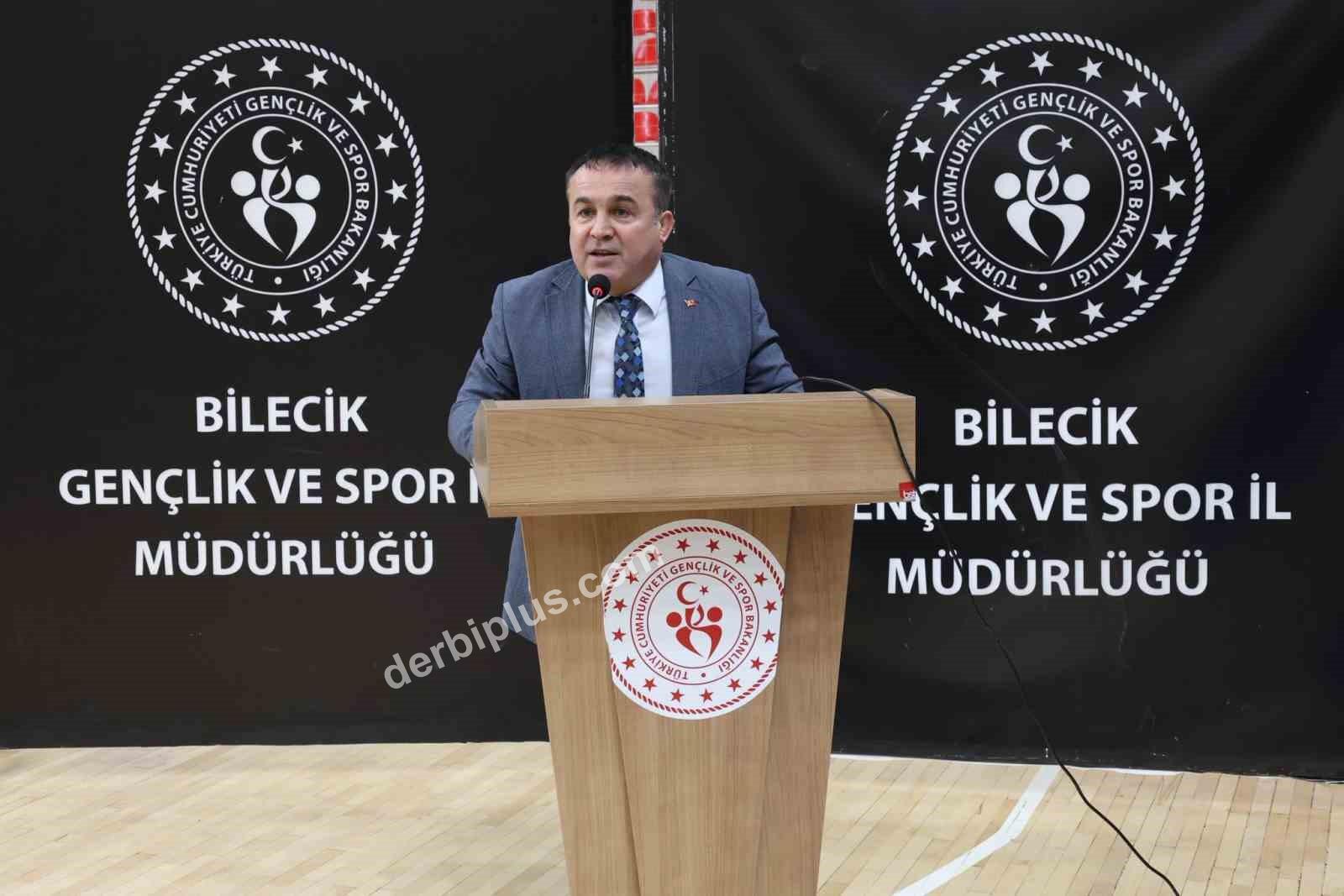 BİLECİK’TE GENÇLER BASKETBOL MÜSABAKALARI BAŞLADI BİLECİK GENÇLİK VE SPOR İL MÜDÜRÜ RAMAZAN DEMİR