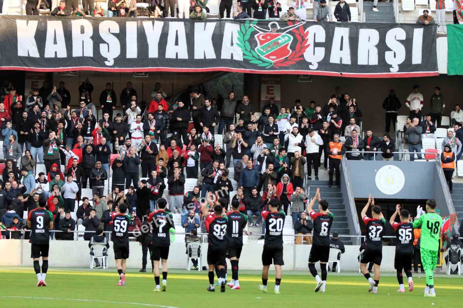 KARŞIYAKA, BU SEZON İÇ SAHADA OYNADIĞI 10 KARŞILAŞMADA 25 PUAN TOPLAYARAK LİGİN BU ALANDA EN BAŞARILI 3 TAKIMI ARASINDA YER ALIYOR.