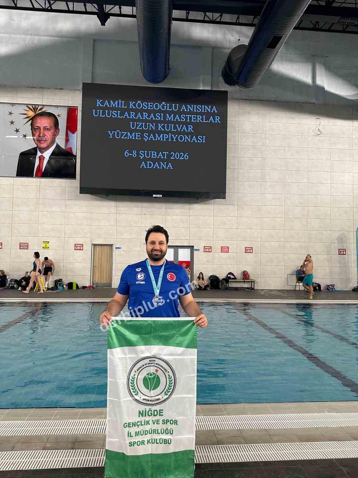 ADANA YÜREĞİR OLİMPİK YÜZME HAVUZU’NDA DÜZENLENEN ULUSLARARASI MASTERLAR TÜRKİYE YÜZME ŞAMPİYONASI’NDA NİĞDE GENÇLİK VE SPOR İL MÜDÜRLÜĞÜ SPOR KULÜBÜ SPORCULARI ELDE ETTİKLERİ DERECELERLE ÖNEMLİ BİR BAŞARIYA İMZA ATTI.