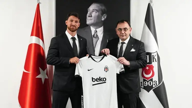 Salih Özcan, Beşiktaş için İstanbul’a geldi