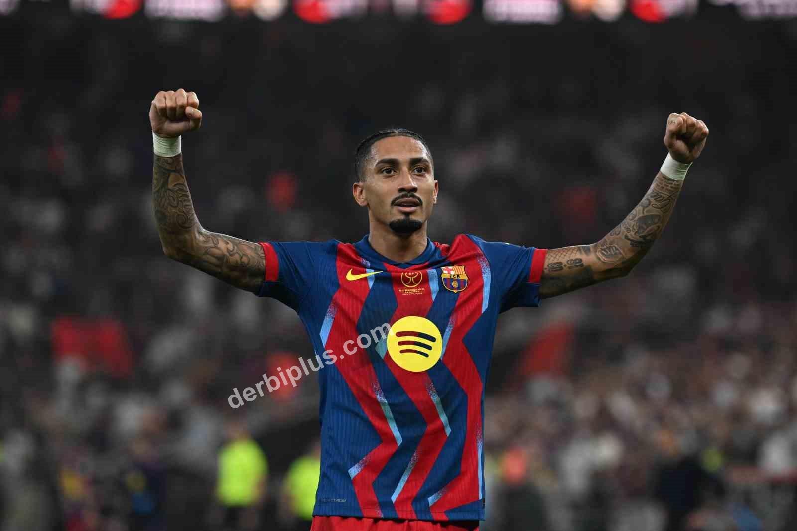 İSPANYA SÜPER KUPA FİNALİNDE BARCELONA, REAL MADRİD'İ 3-2 MAĞLUP EDEREK 16. KEZ KUPAYI MÜZESİNE GÖTÜRDÜ.