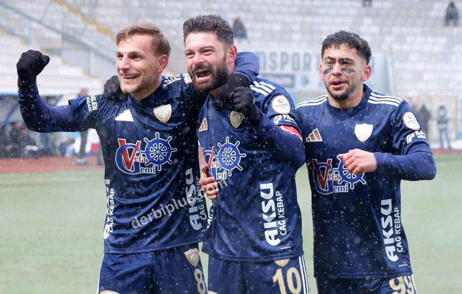 TRENDYOL 1. LİG’İN 29. HAFTASINDA, LİDER ERZURUMSPOR FK, KENDİ SAHASINDA AĞIRLADIĞI MANİSA FK’YI 8-1 MAĞLUP ETTİ.