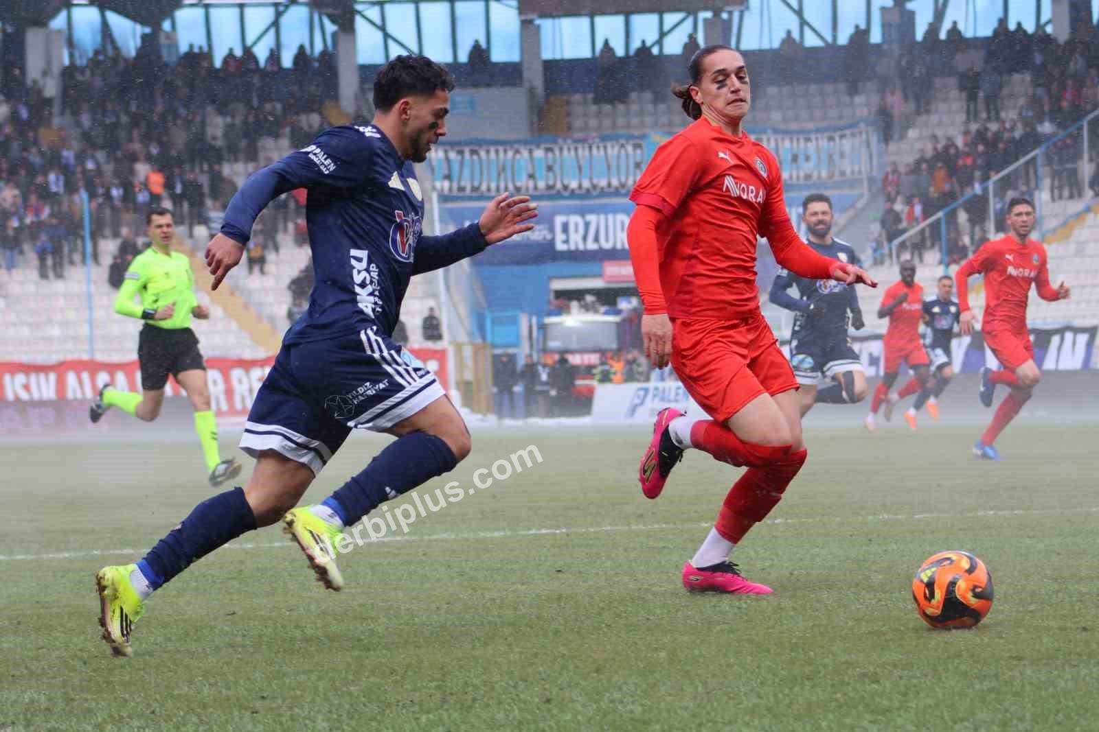 TRENDYOL 1. LİG’İN 29. HAFTASINDA, LİDER ERZURUMSPOR FK, KENDİ SAHASINDA AĞIRLADIĞI MANİSA FK’YI 8-1 MAĞLUP ETTİ.