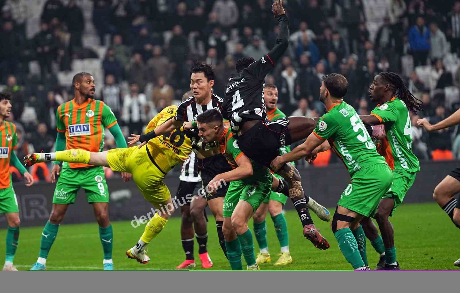 TRENDYOL SÜPER LİG’İN 21. HAFTASINDA BEŞİKTAŞ, KONUK ETTİĞİ CORENDON ALANYASPOR İLE 2-2 BERABERE KALDI.